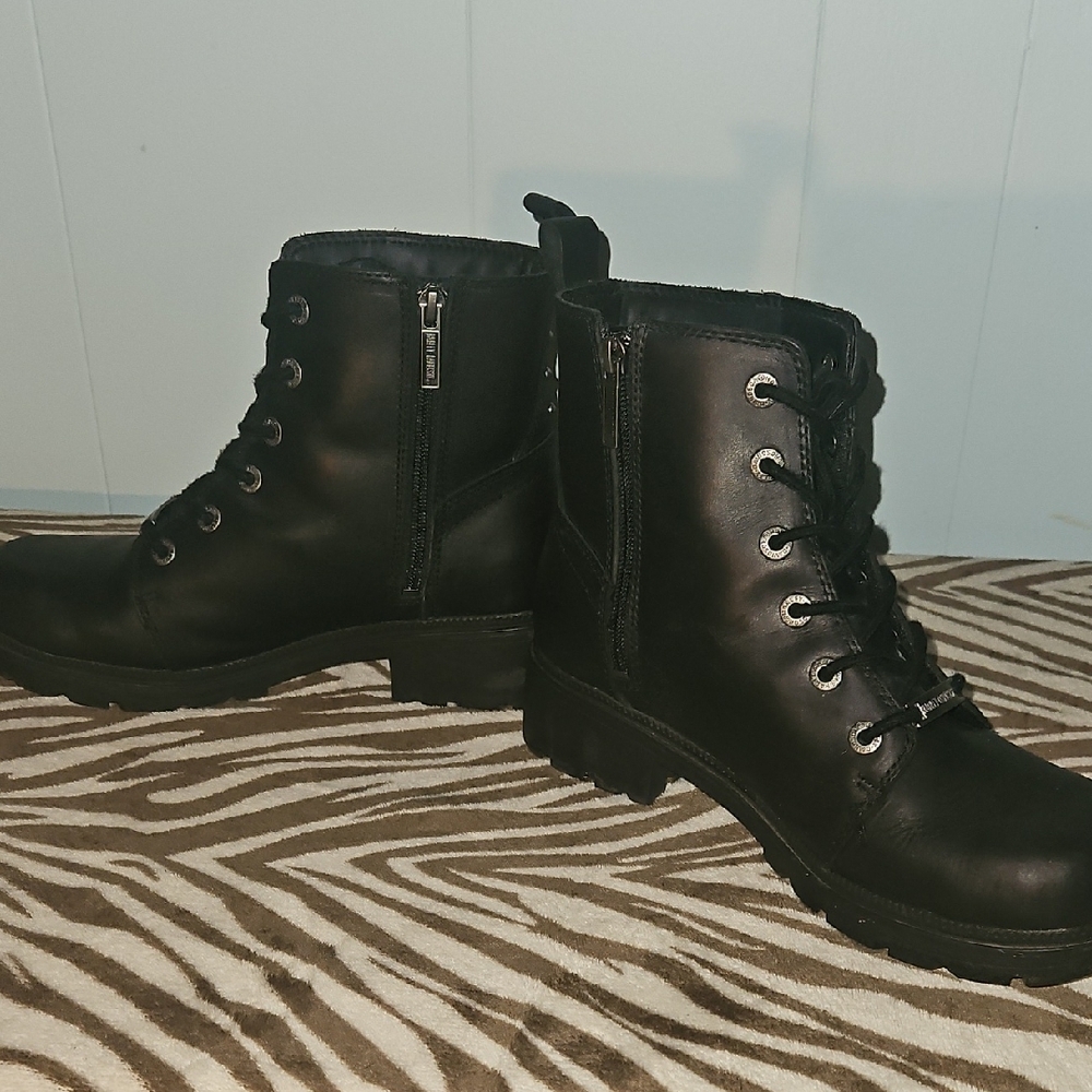 Harley-Davidson Women's Black Moto Boots - Picture 4 of 4